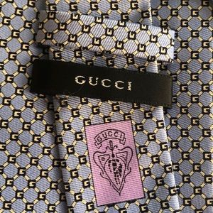 Blue Gucci Tie